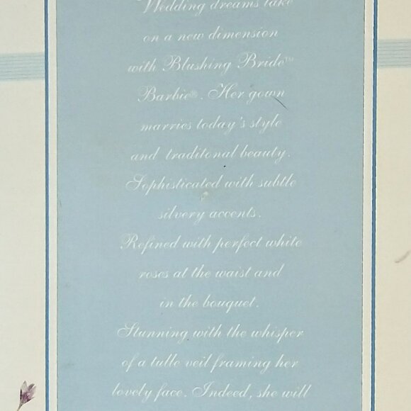 Mattel Blushing Bride Collector Barbie Doll💍 - Picture 4 of 8